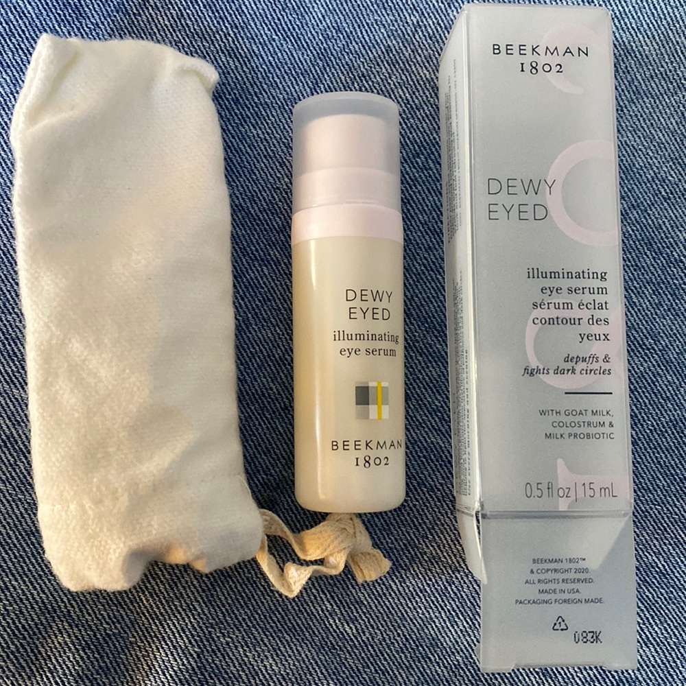 Beekman 1802 Dewey eyed illuminating eye serum new